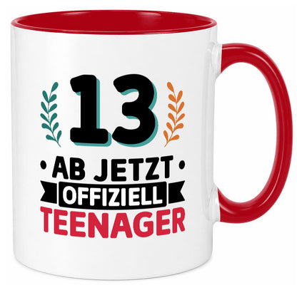 13. Geburtstag | Mädchen Tasse Teenager Spruch vl7 lustiger Geschenk