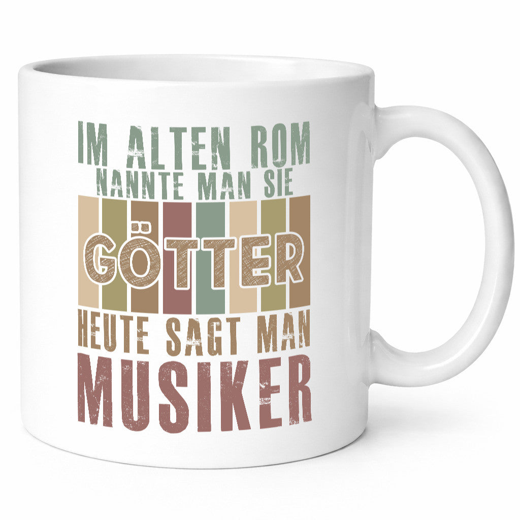 Heute sagt man: Musiker | Musik Musiker Witz Geschenkidee Tasse