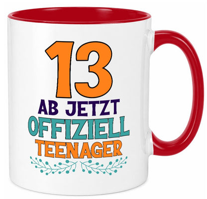 13. Geburtstag | Mädchen Tasse Teenager Spruch vl5 Geschenk Geschenkidee