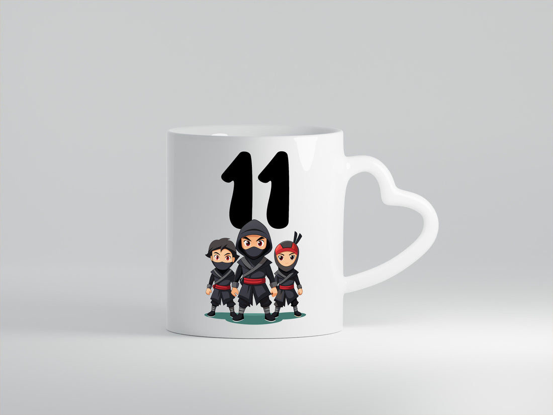 11. Geburtstag | 11 Jahre Ninja Geschenkidee Humor Tasse