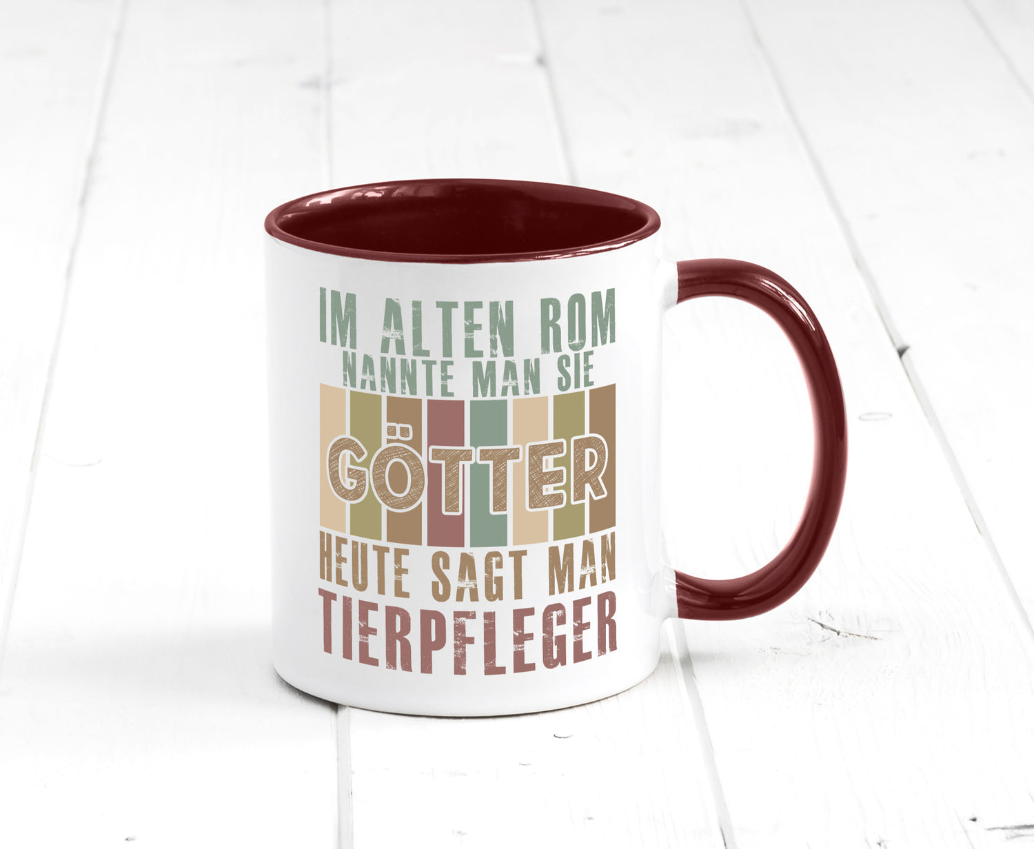 Heute sagt man: Tierpfleger | Pflegeberuf Tierheim lustiger Spruch Geschenk