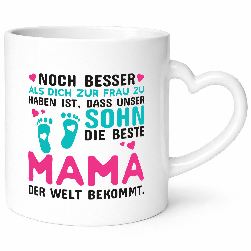 Werdende Mama | Schwangerschaft Tasse Nachwuchs Geschenkidee Familie Humor