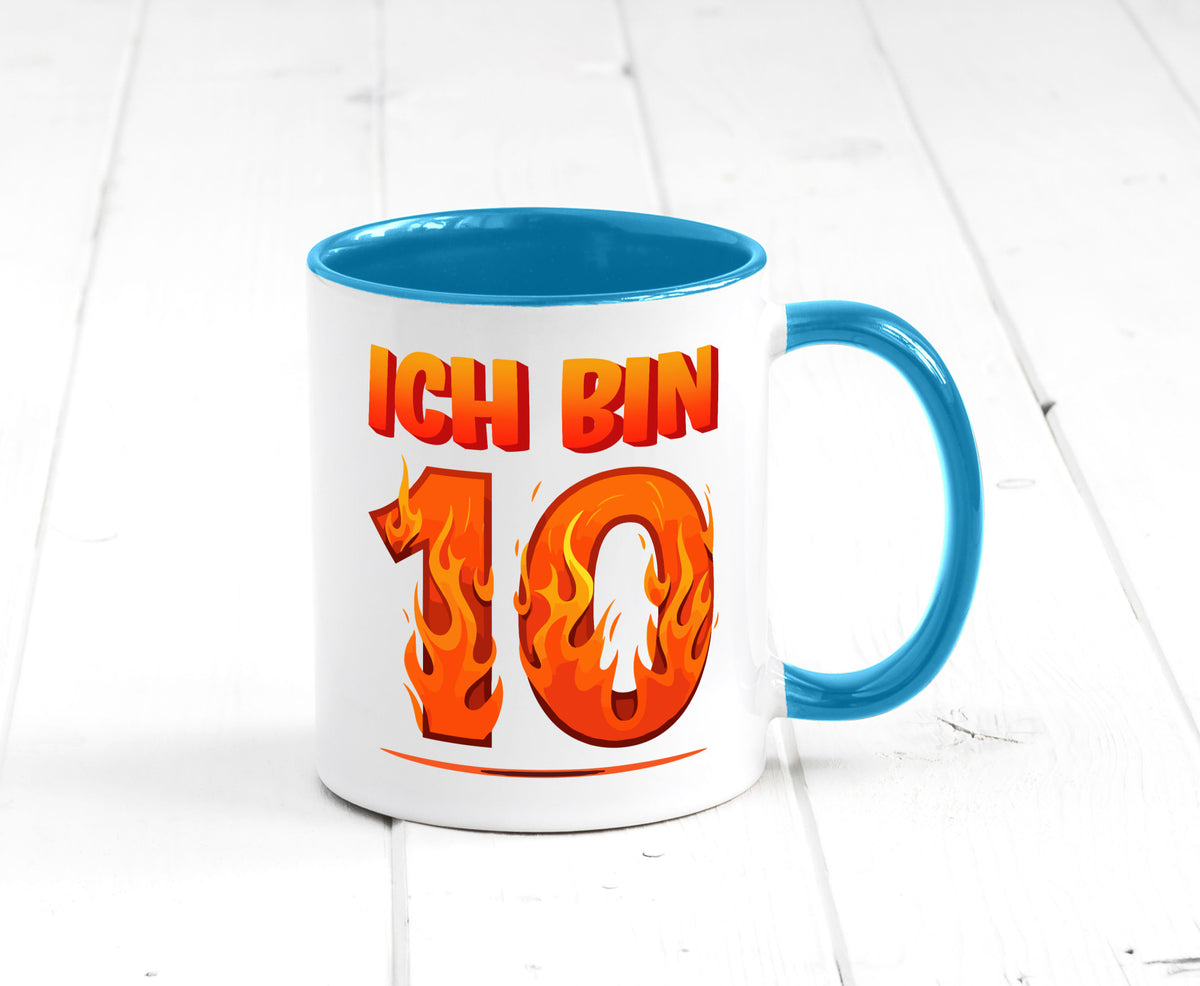 10. Geburtstag | 10 Jahre Drache lustiger Spruch Geschenk Geschenkidee Tasse