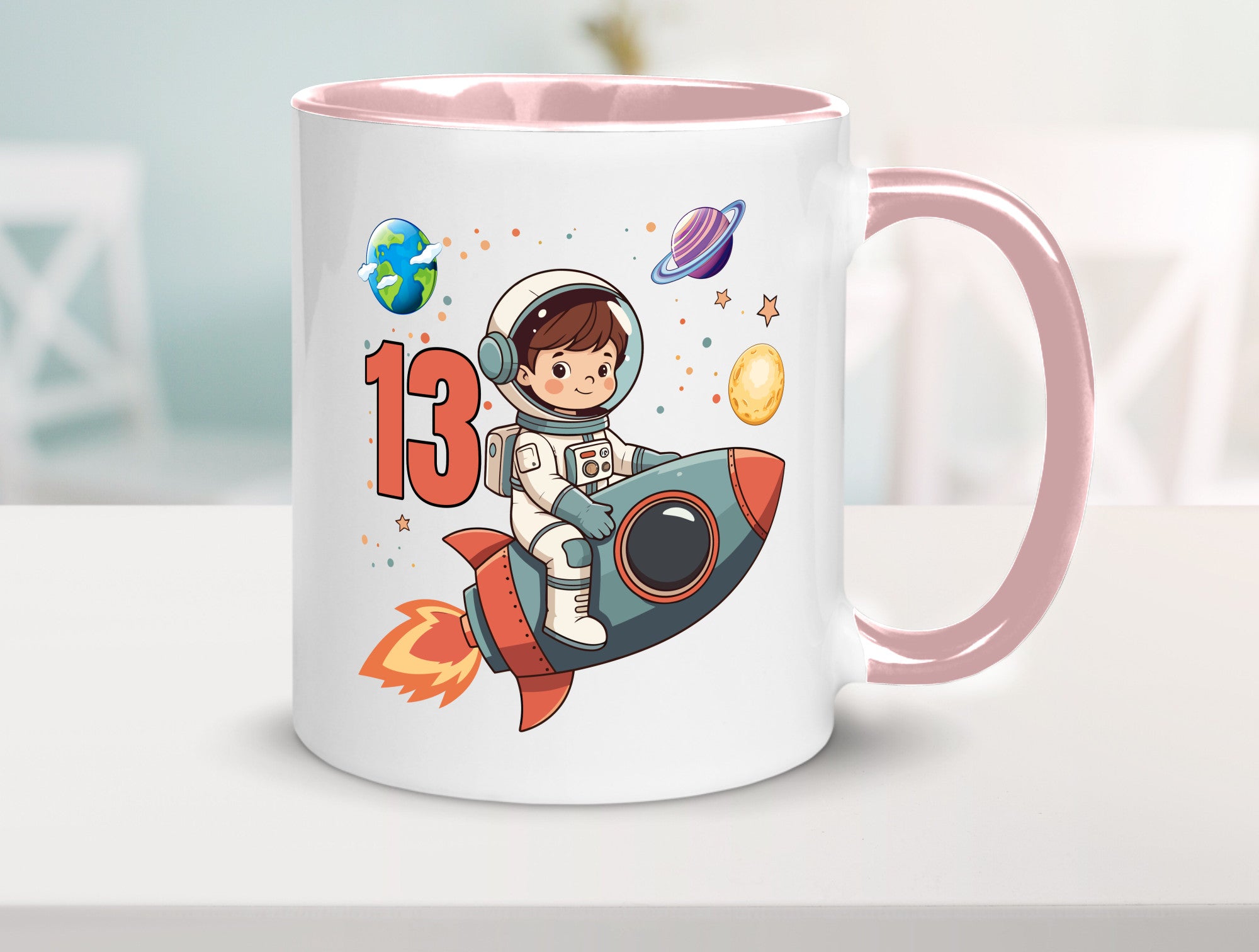 13. Geburtstag | 13 Jahre Astronaut Weltraum lustiger Spruch Geschenk