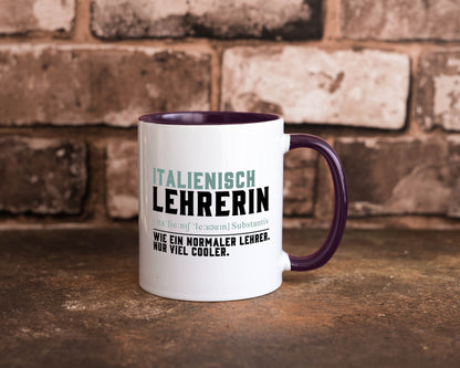Italienischlehrer | Lehrerin Unterricht Lieblingslehrer lustig Humor