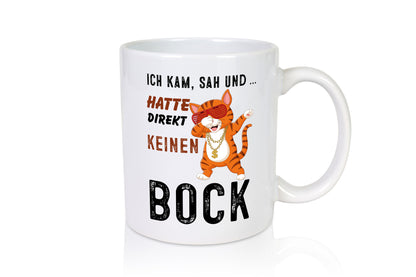 Ich habe keinen Bock lustiger Spruch Geschenk Humor Geschenkidee Tasse
