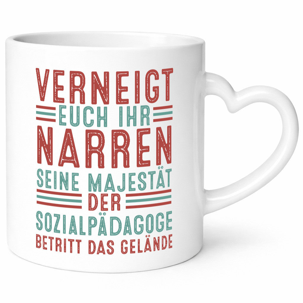 Verneigt euch: Sozialpädagoge | Pädagoge lustig Humor Geschenkidee Geschenk