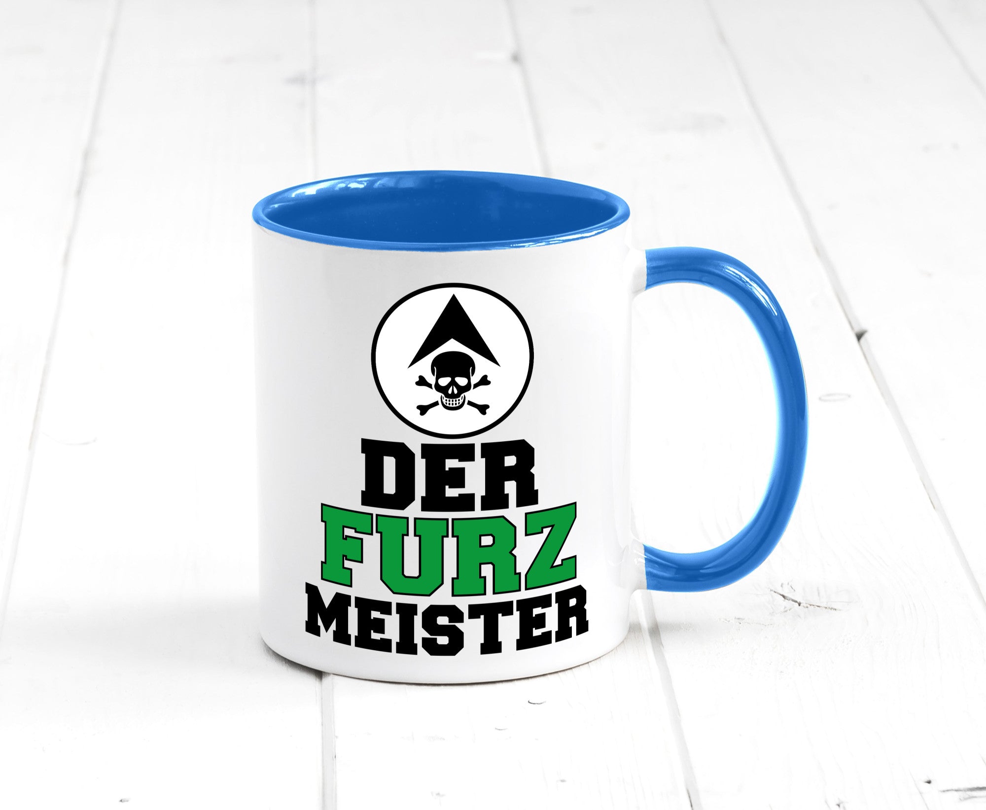 Der Furz Meister | Männer Tasse derber Humor Furzen lustiger Spruch Geschenk
