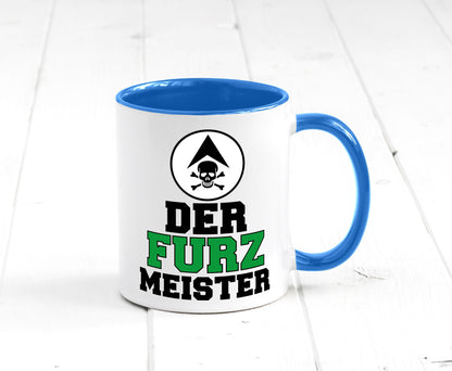 Der Furz Meister | Männer Tasse derber Humor Furzen lustiger Spruch Geschenk