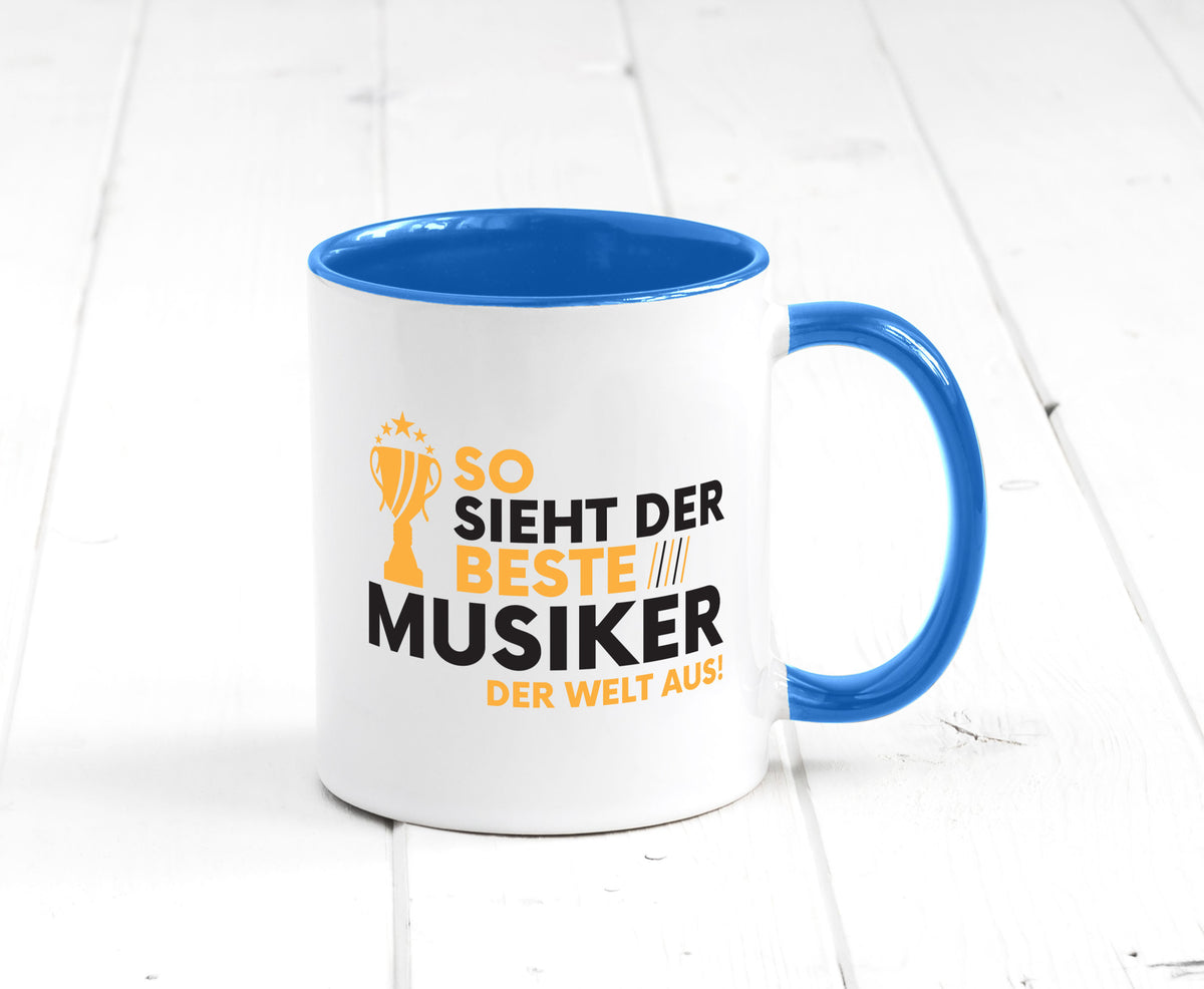 Der Weltbeste Musiker | Musik Musikant lustig Humor Geschenkidee Geschenk Tasse