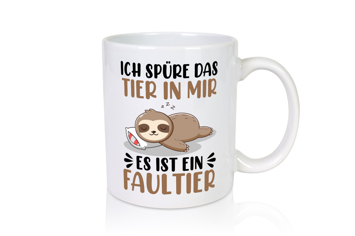 Ich bin ein Faultier Geschenk Tierliebhaber Humor lustiger Spruch Tasse