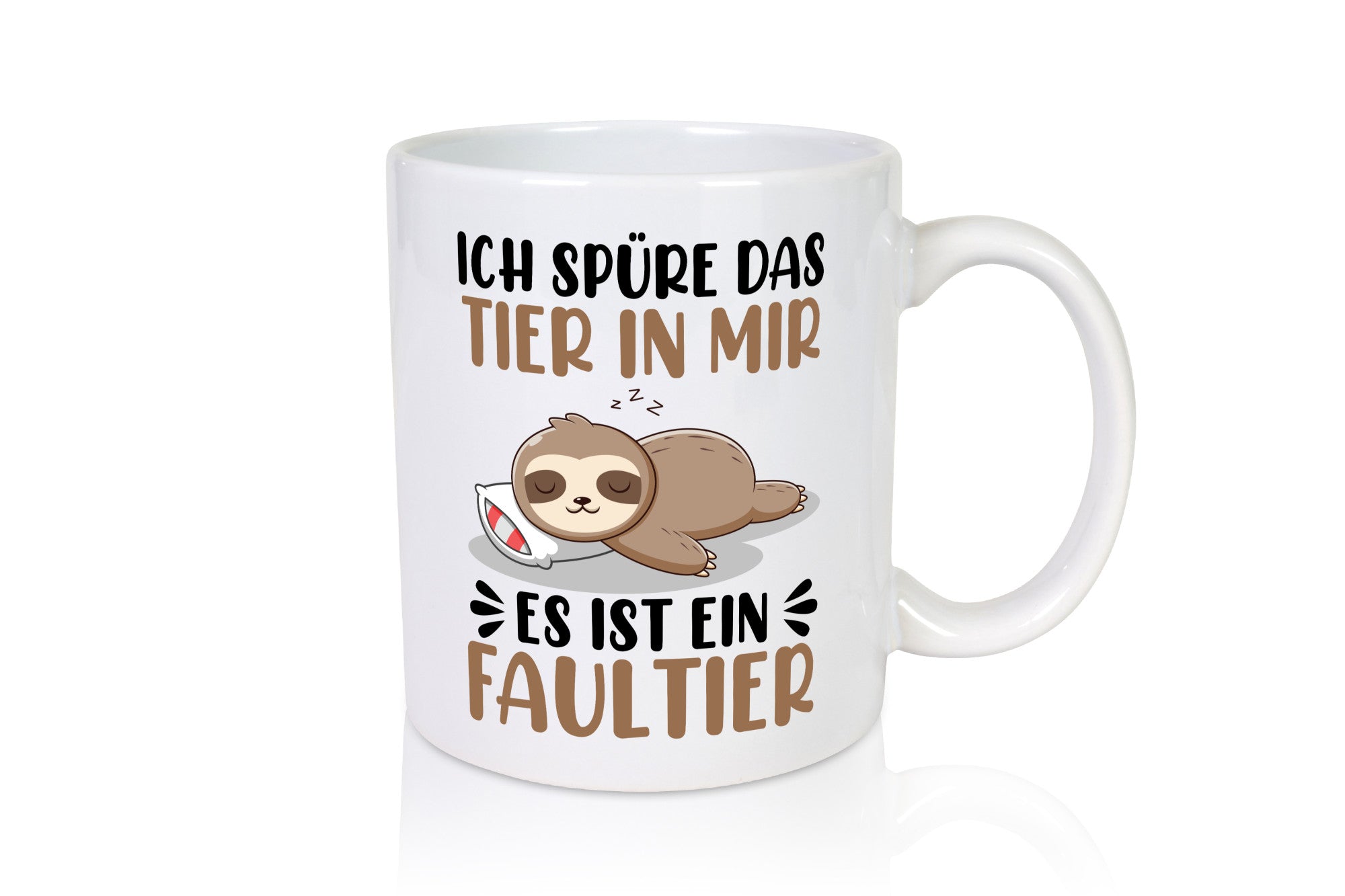Ich bin ein Faultier Geschenk Tierliebhaber Humor lustiger Spruch Tasse