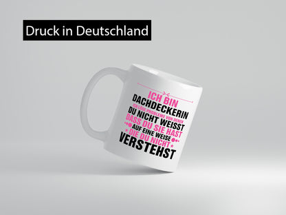Löse Probleme: Dachdeckerin | Dachbau Hausbau v2 lustig Humor Geschenkidee