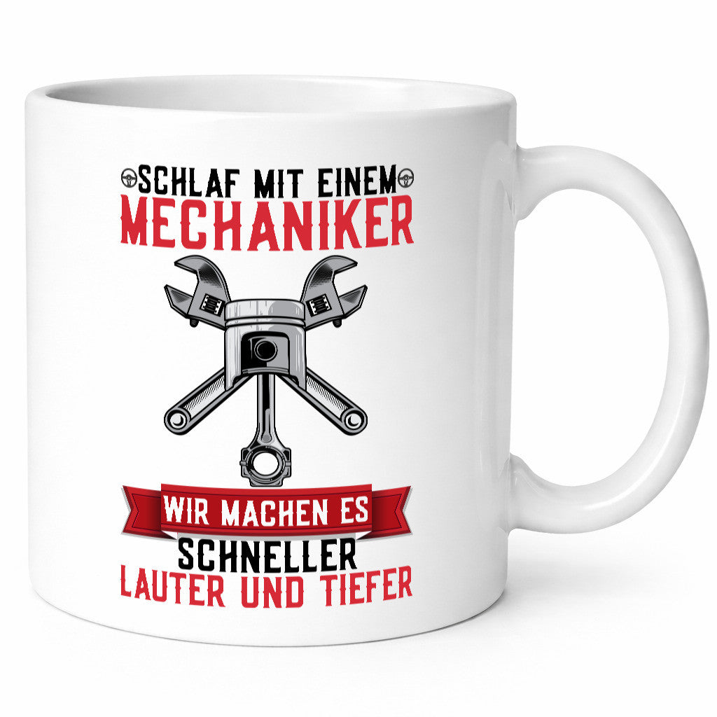 Schlaf mit einem Mechaniker | Lauter schneller und Tiefer lustiger Spruch