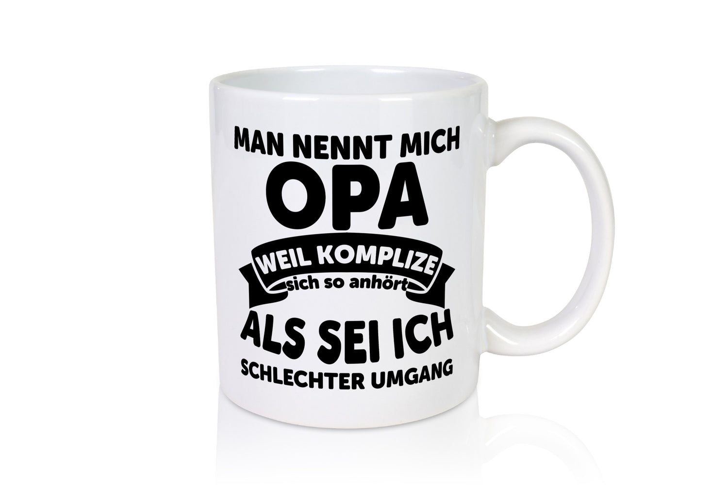 Nenn mich Opa, Komplize schlechter Umgang | Opa Witz Geschenk Familie