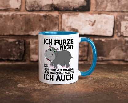 Ich furze nicht | furznilpferd v2 Humor Geschenkidee Tasse