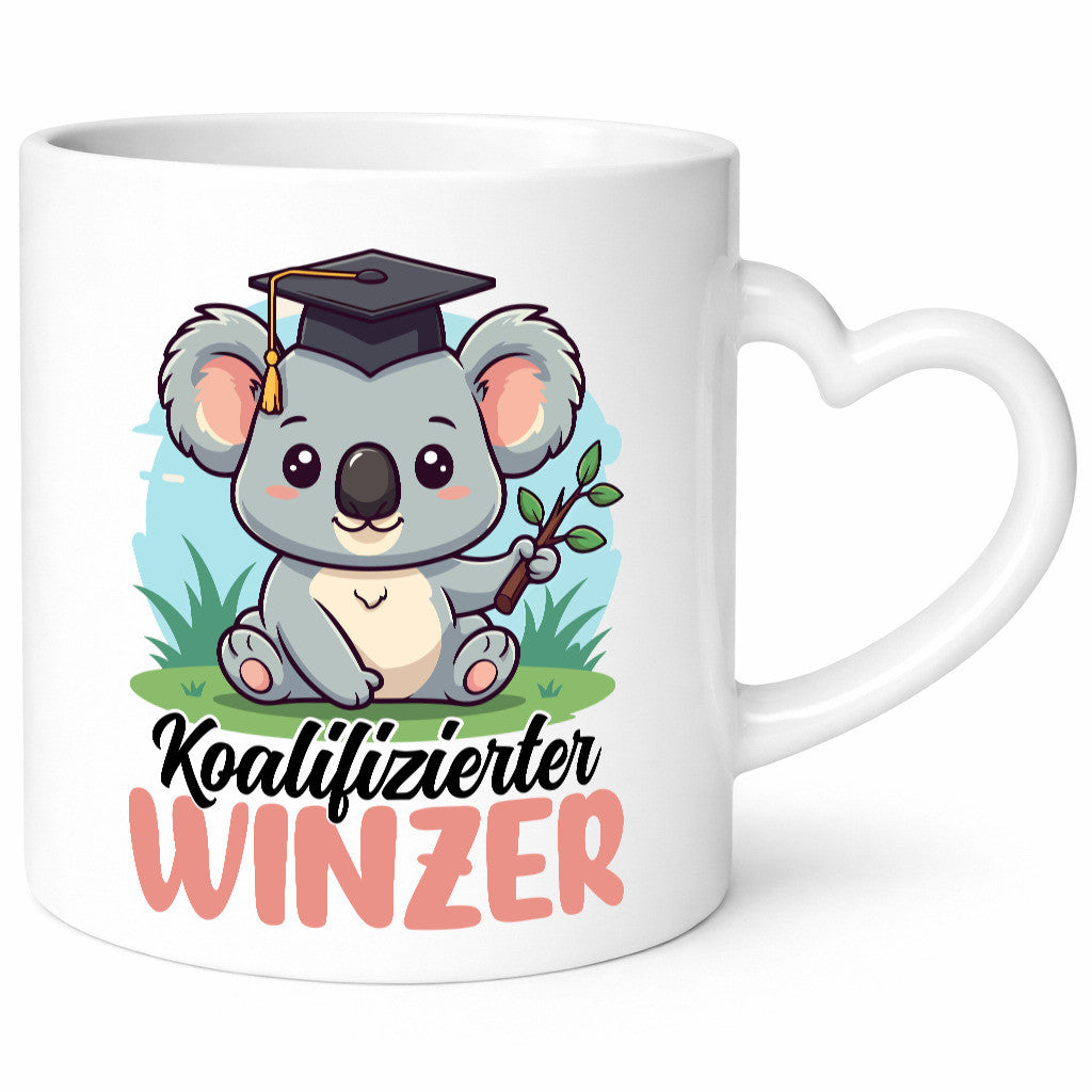 Koalifizierter Winzer | Weinbauer Wein Geschenkidee Humor Tasse