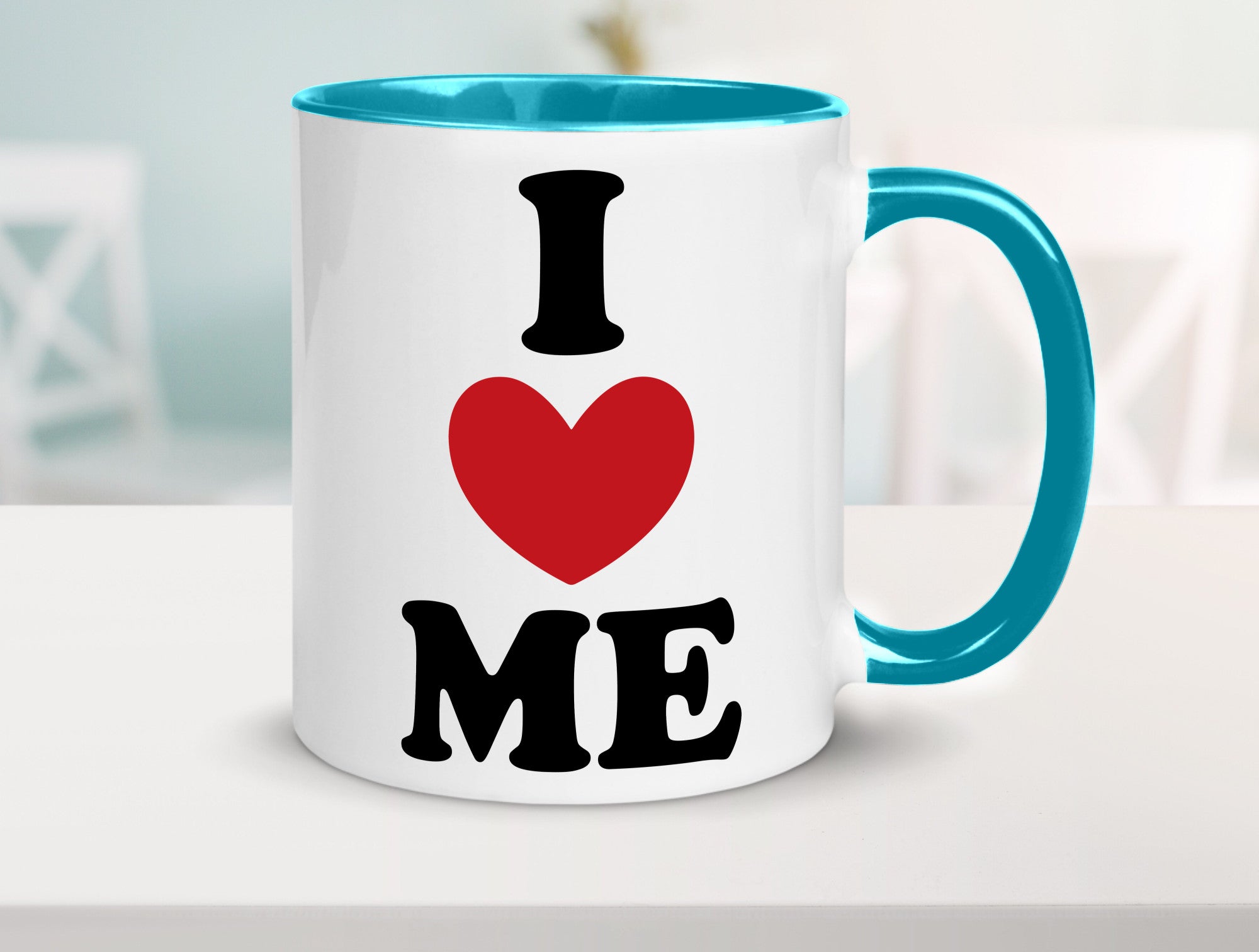 I love me vl9 Geschenkidee Humor Tasse
