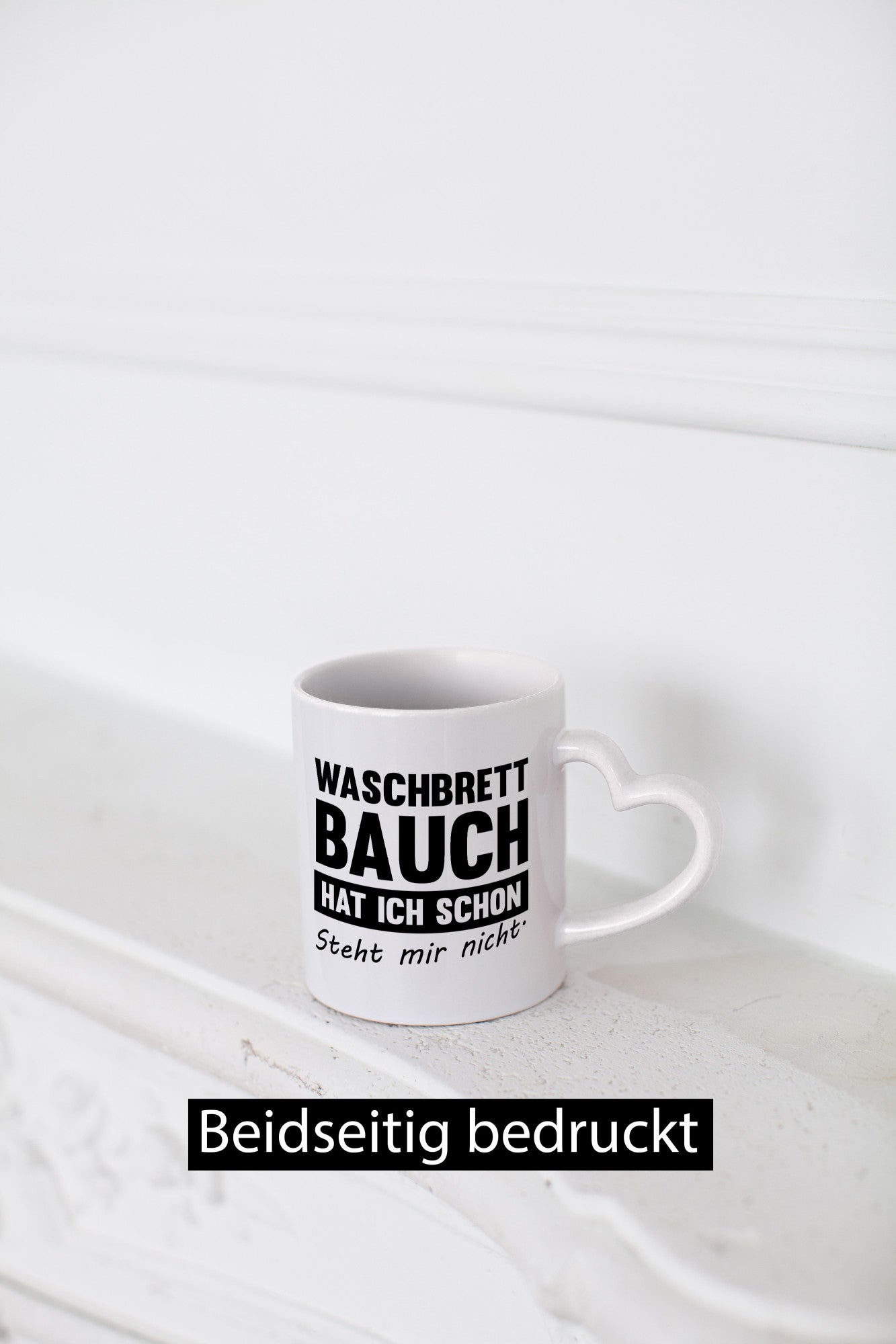 Waschbrettbauch steht mir nicht | Sixpack Gym lustiger Spruch Geschenk Humor