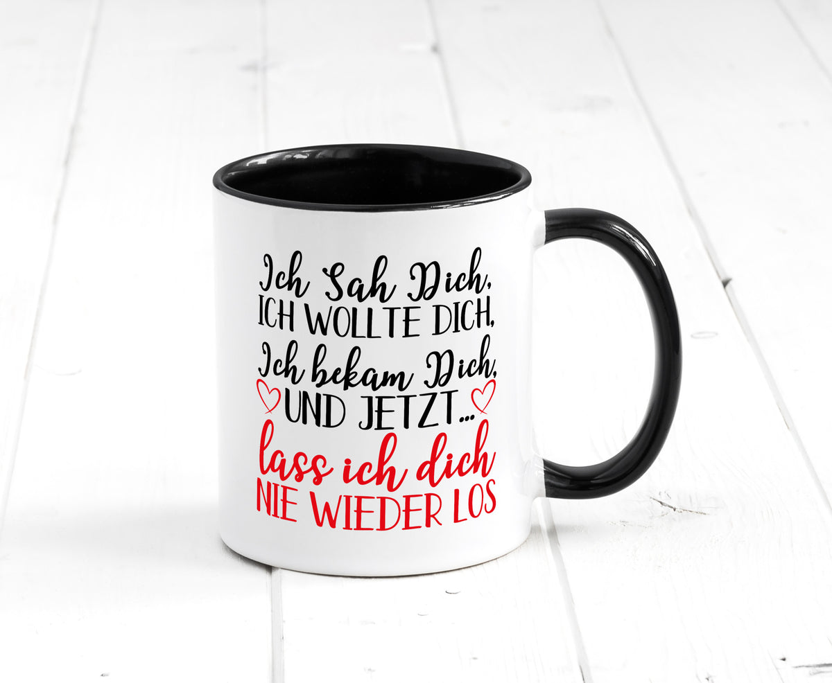Ich will dich lustig Humor Geschenkidee Geschenk Tasse