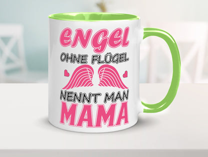 Mama Engel Humor Familie Geschenkidee Tasse