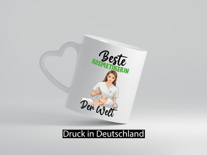 Beste Kosmetikerin | Kosmetik Stylistin Geschenkidee Humor Tasse