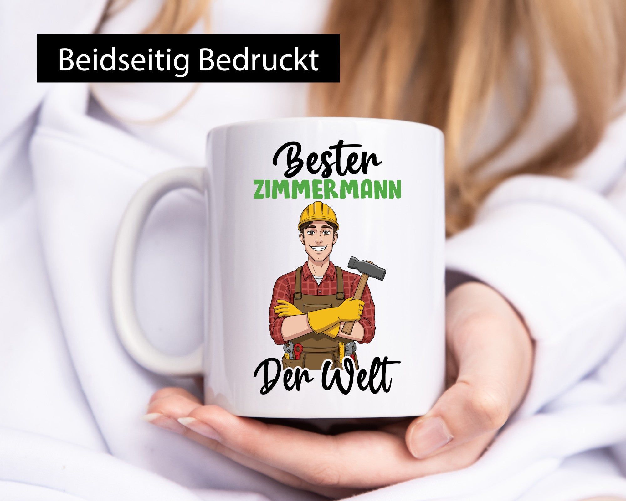 Bester Zimmermann | Handwerker Holzbau v2 Geschenk Humor Geschenkidee lustiger
