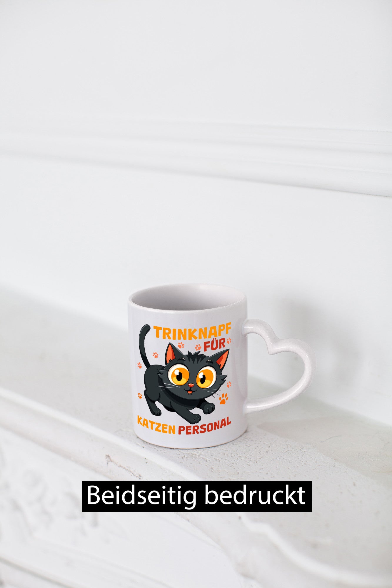Katzen Personal | Katzenbesitzer Tasse Katze Humor vl3 Geschenkidee