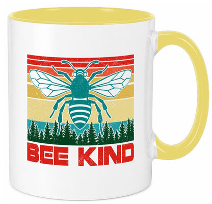 Bee kind | Bienen imker Bienenflüsterer v2 lustiger Spruch Geschenk Humor Tasse