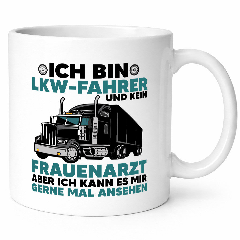 Ich bin LKW-Fahrer | Frauenarzt Trucker Geschenk Humor Geschenkidee lustiger