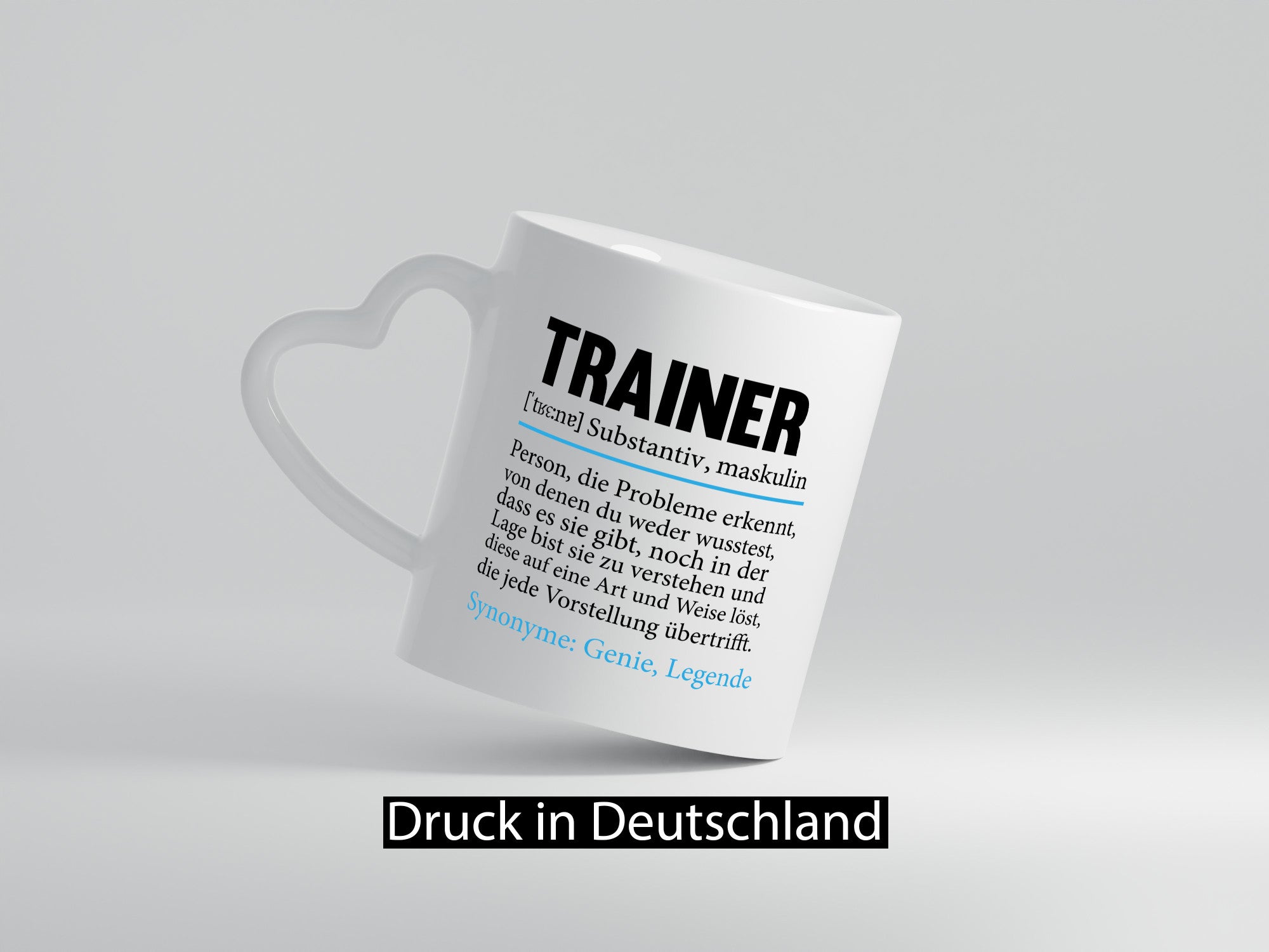 Trainer | lustige Spruch Verein Sport Humor Geschenkidee Tasse
