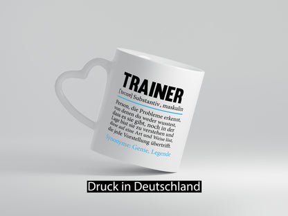 Trainer | lustige Spruch Verein Sport Humor Geschenkidee Tasse