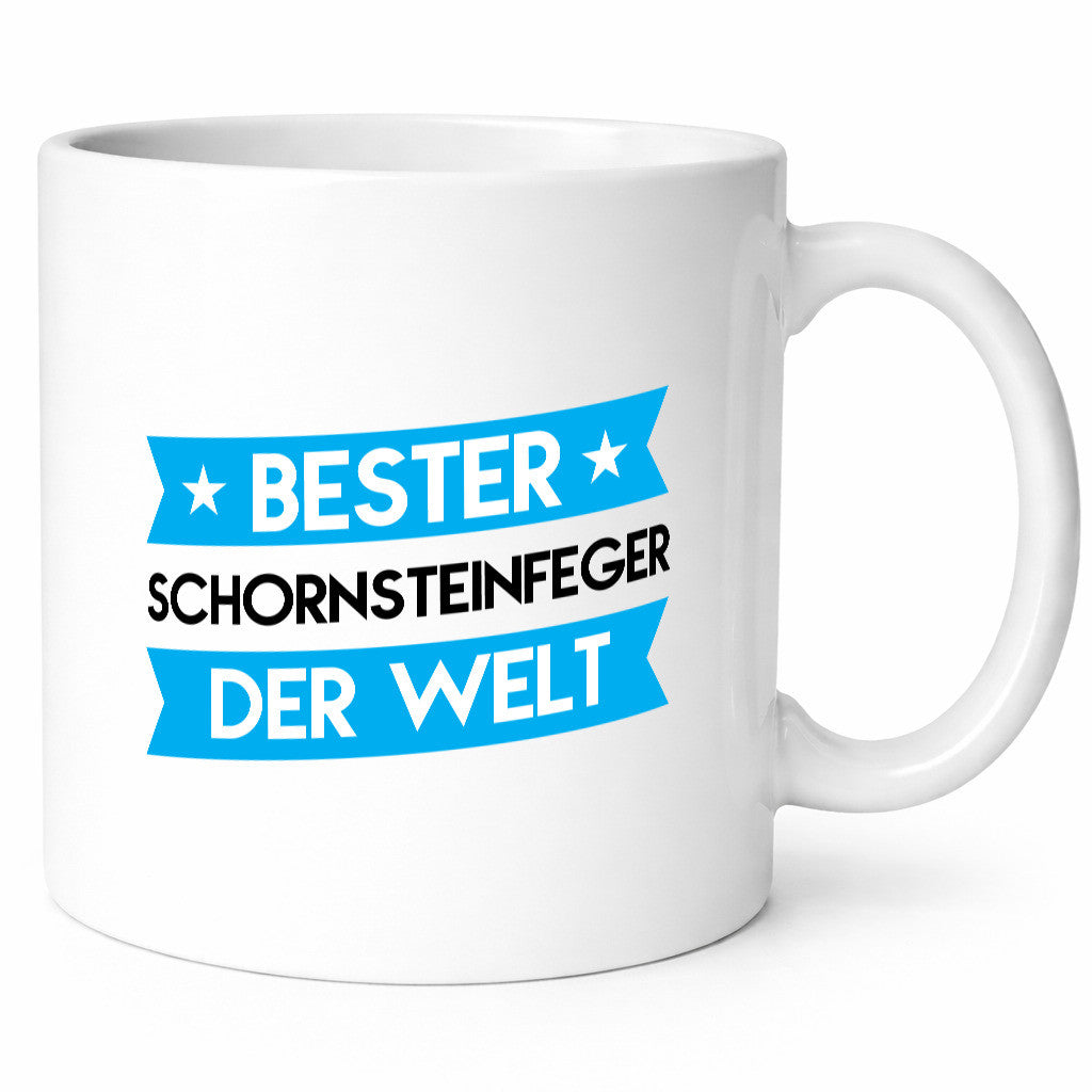 Bester Schornsteinfeger | Kaminkehrer Handwerk Humor Geschenkidee Tasse