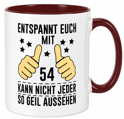 54. Geburtstag | 54 Jahre Geil aussehen Entspannt euch v2 lustig Geschenkidee