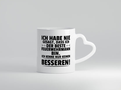 Der Beste Feuerwehrmann | Feuerwehr lustiger Spruch Geschenk Humor Geschenkidee
