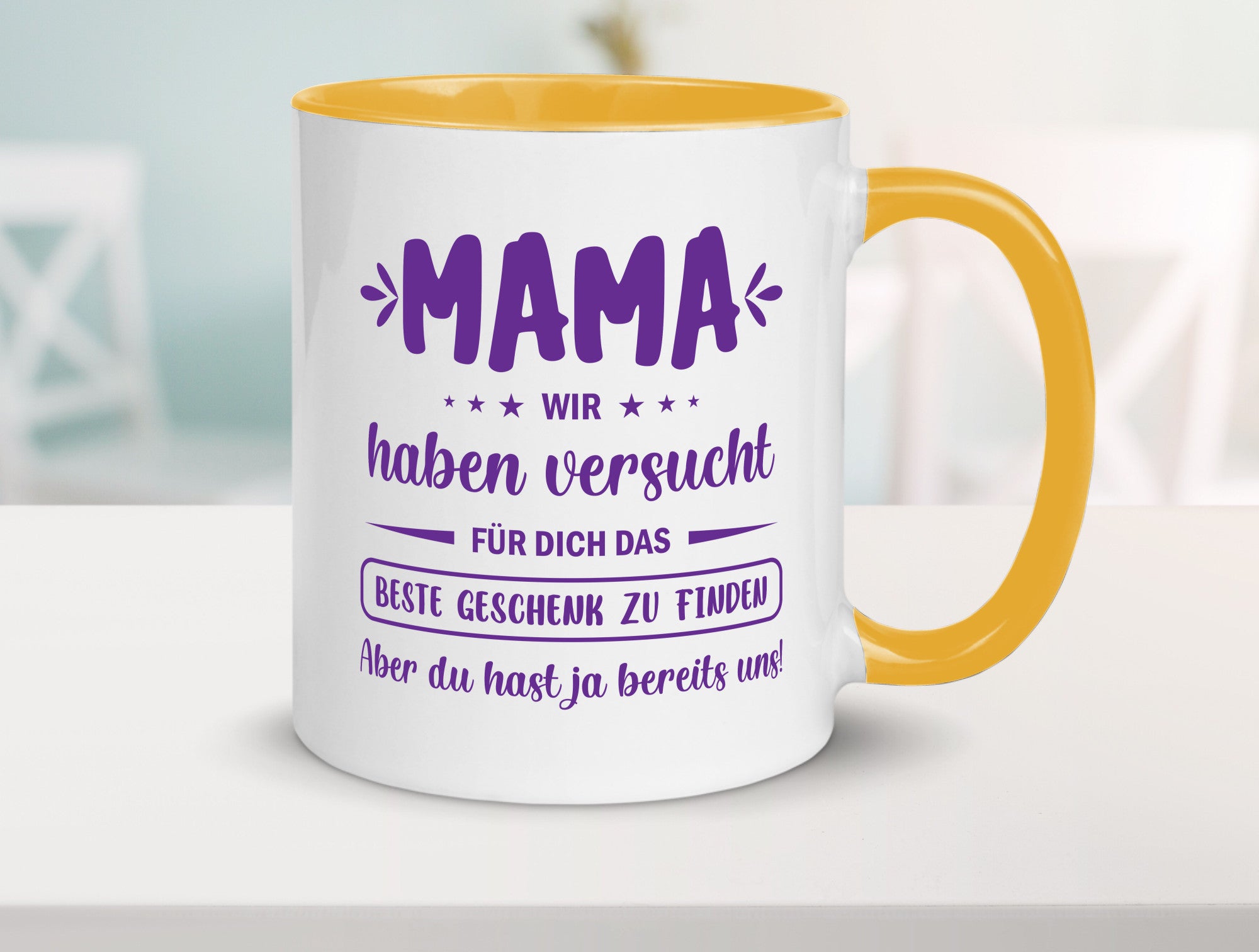 Perfekte geschenk | du hast ja bereits uns Muttertag lustiger Spruch Familie