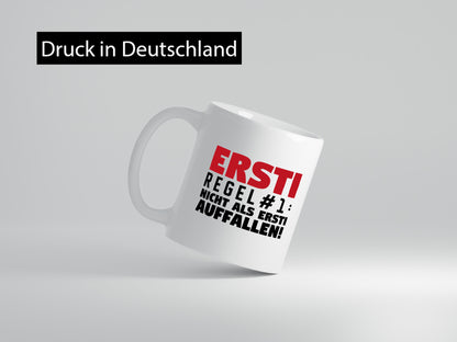 Ersti Spruch | Studium Tasse Studienanfänger Uni Geschenkidee Humor