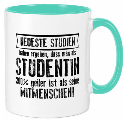 Neuste Studien: Studentin | Uni Studium Universität Geschenk Humor Geschenkidee