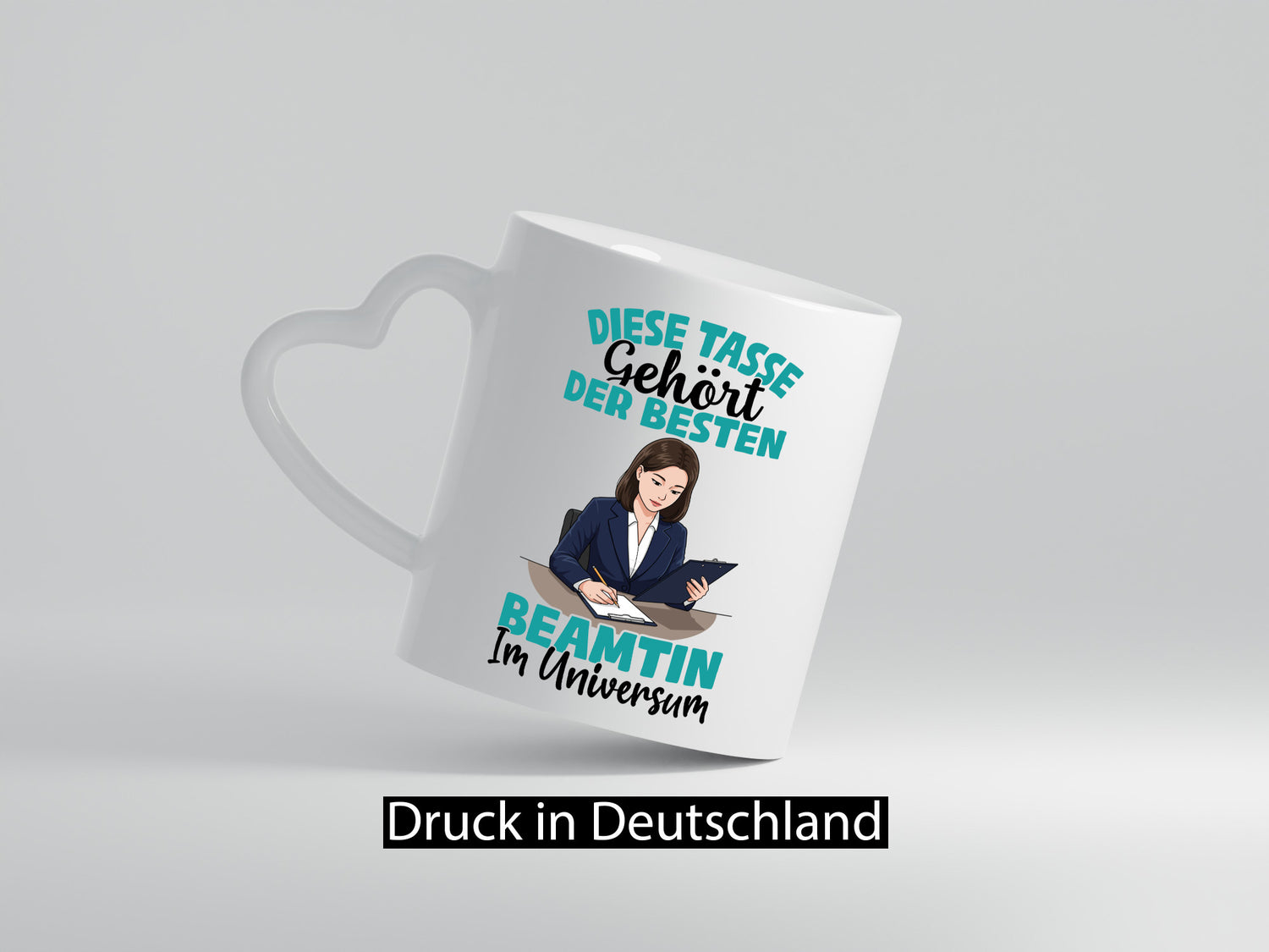 Im Universum: Beamtin | Verbeamtung Dienst Geschenk Humor Geschenkidee lustiger