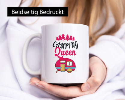 Camping Queen | Natur Lagerfeuer Geschenk Humor Geschenkidee lustiger Spruch