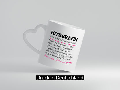 Fotografin | Beruf Fotografie Kamera lustiger Spruch Geschenk Arbeit Kollegen