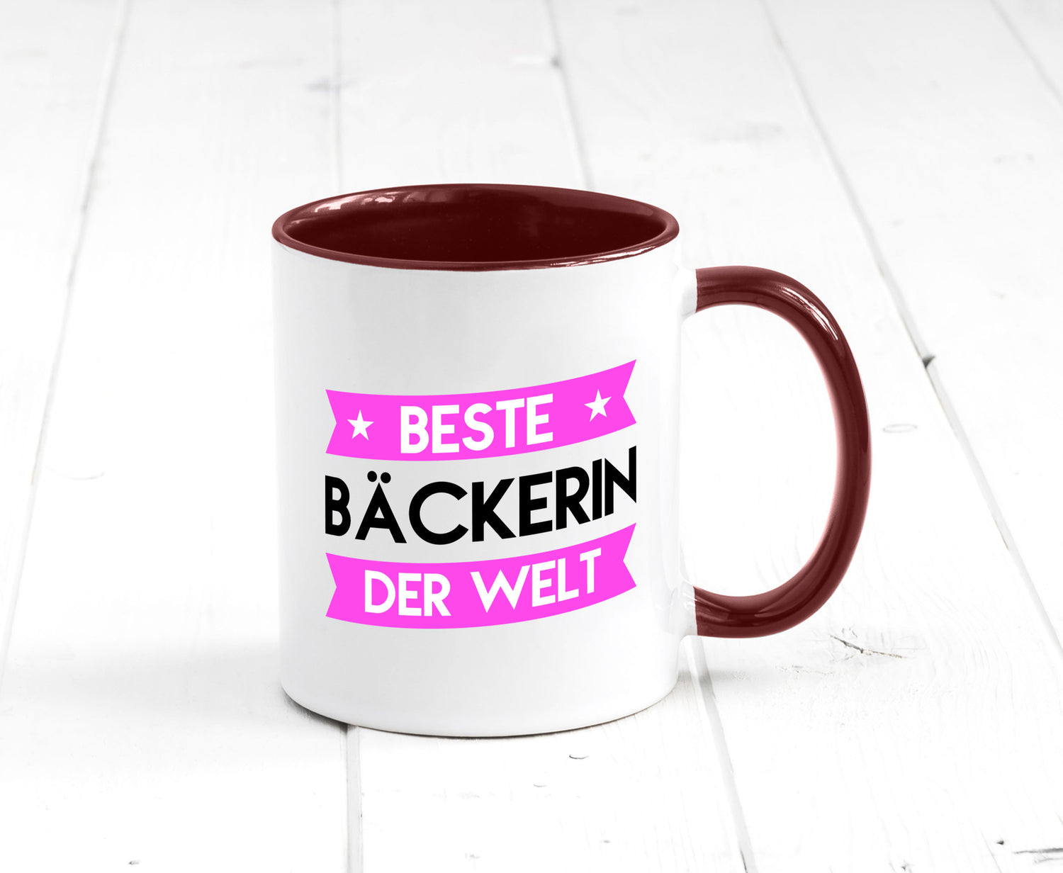 Beste Bäckerin | Bäckerei Frauen Backen lustig Humor Geschenkidee Geschenk Tasse