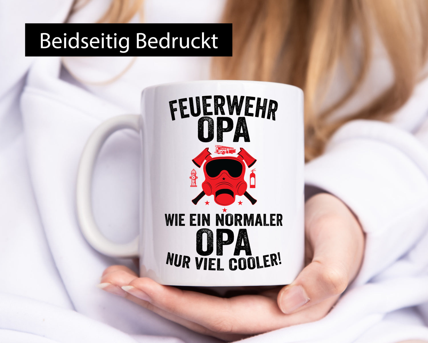 Feuerwehr Opa, normal, viel cooler | Löscher Atemmaske Humor Familie