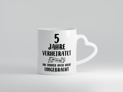 5 Jahre Verheiratet, immer noch am Leben! lustiger Spruch Geschenk Humor