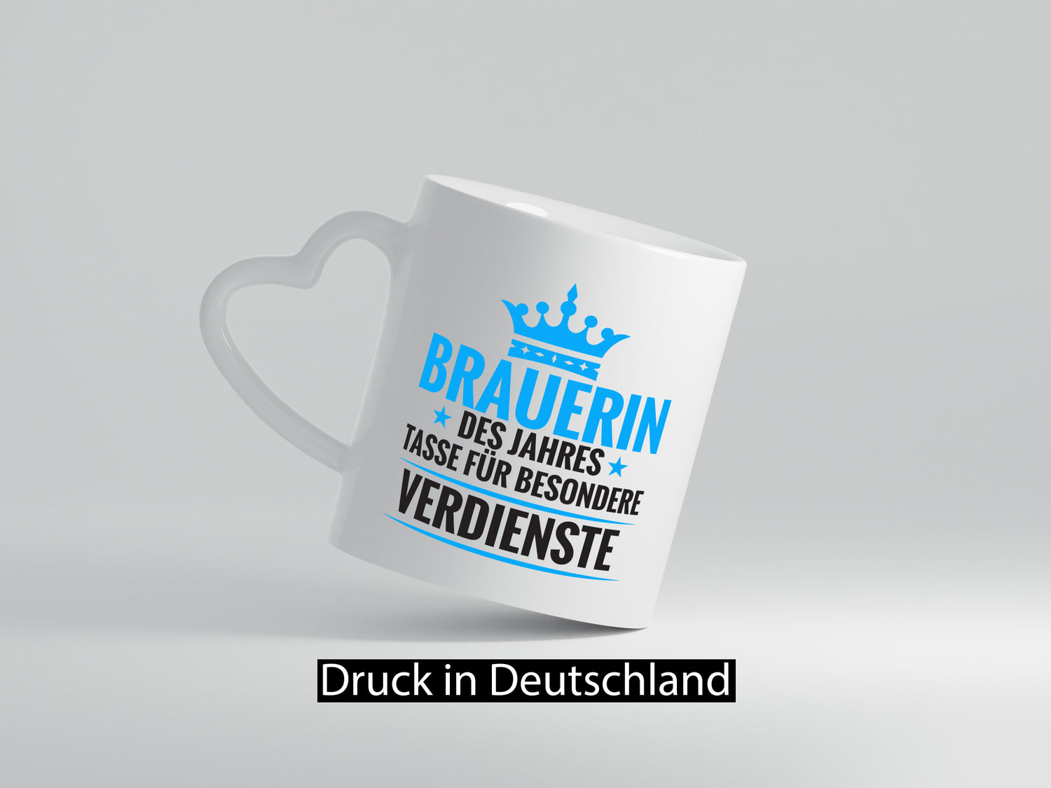 Besonderer Verdienst: Brauerin | Bier Brauerei Humor Geschenkidee Tasse