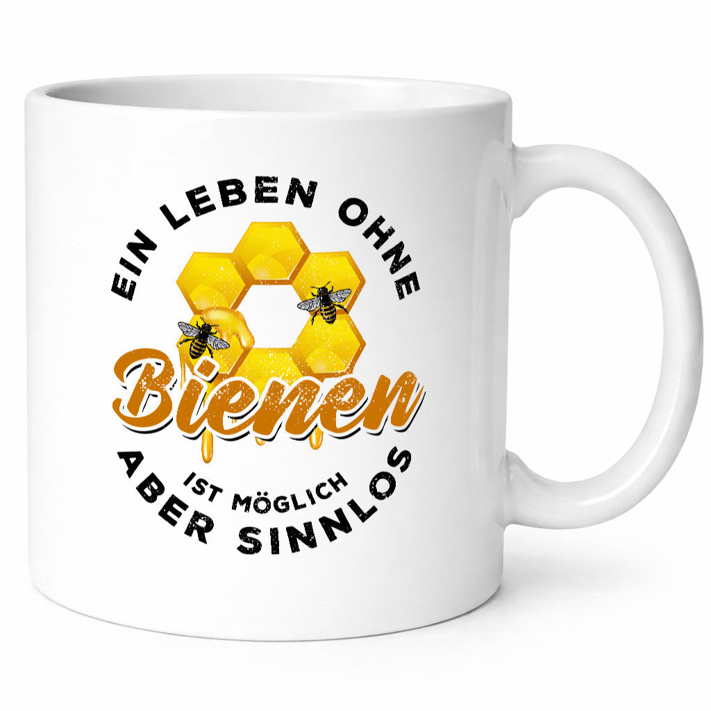 Ein Leben ohne Bienen ist möglich aber sinnlos Geschenk Humor Geschenkidee