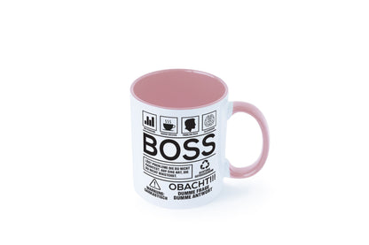 Achtung Probleme Boss | Führungskraft Vorgesetzter lustig Humor Geschenkidee Tasse