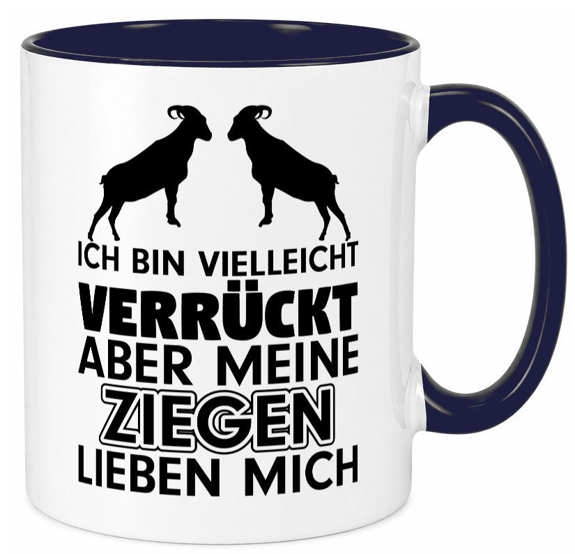 Meine Ziegen | Hirte Tasse Bauernhof Hirtin Bauer Humor Geschenkidee