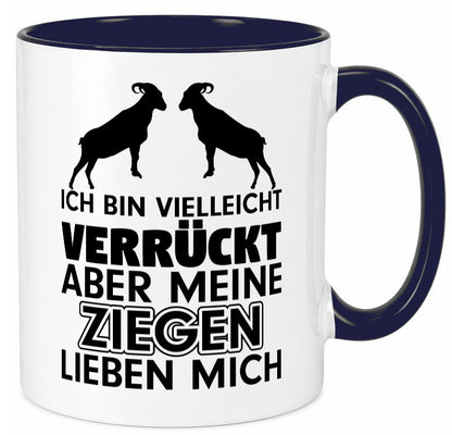 Meine Ziegen | Hirte Tasse Bauernhof Hirtin Bauer Humor Geschenkidee