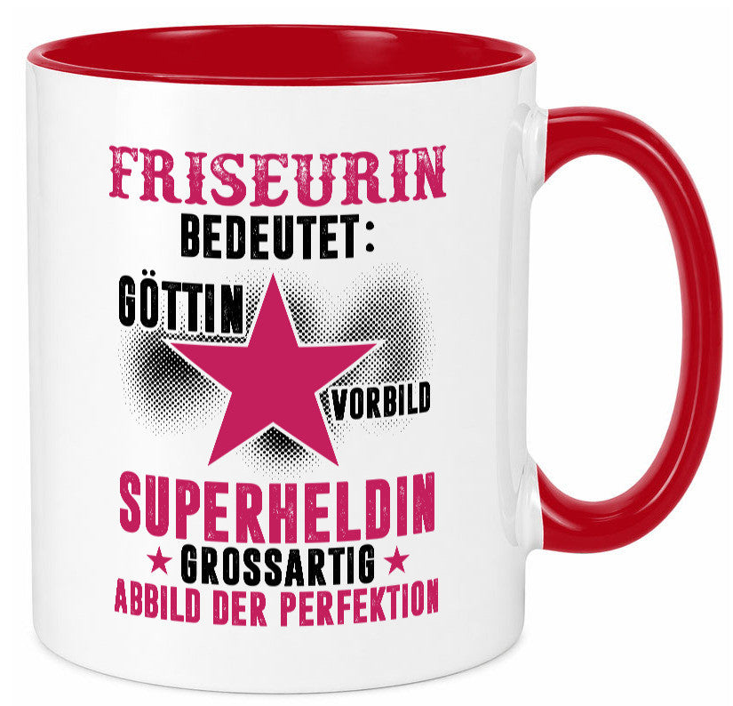 Bedeutung von Friseurin | Friseuse Frisörin lustiger Spruch Geschenk Humor